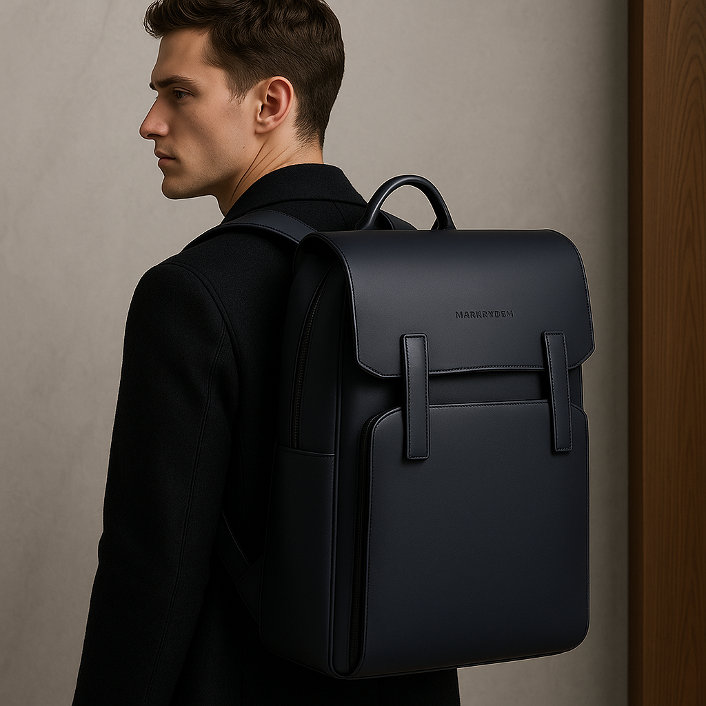 Stylish Leather Bag - Perfect for Business Men