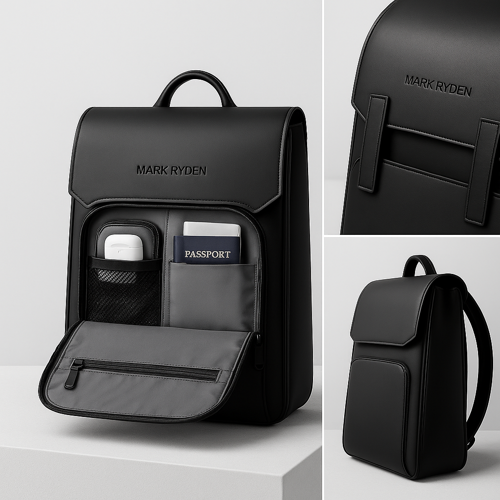 Stylish Leather Bag - Perfect for Business Men
