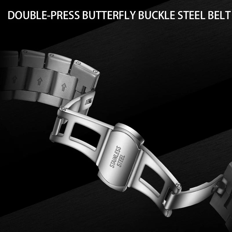 Luxury square fusion men's watch