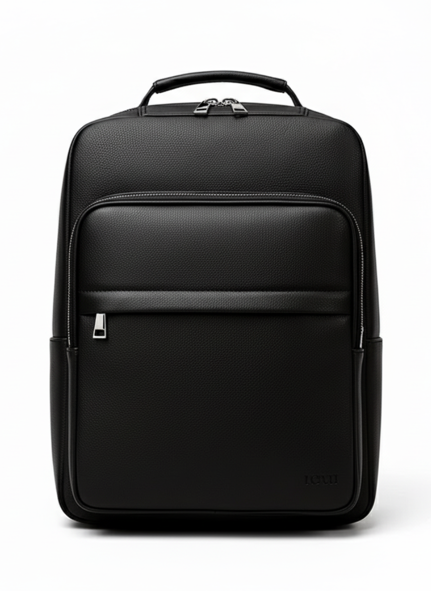 Premium Genuine Leather Backpack - High Durability and Style