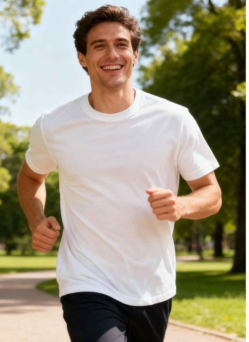 Men's Sports T-Shirt - High Stretch, Quick Drying