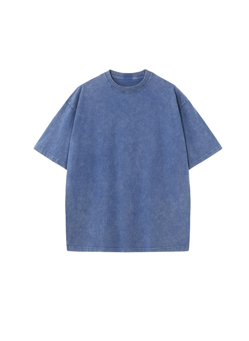 Men's Oversized Streetwear T-Shirt - Loose and Stonewashed Fit
