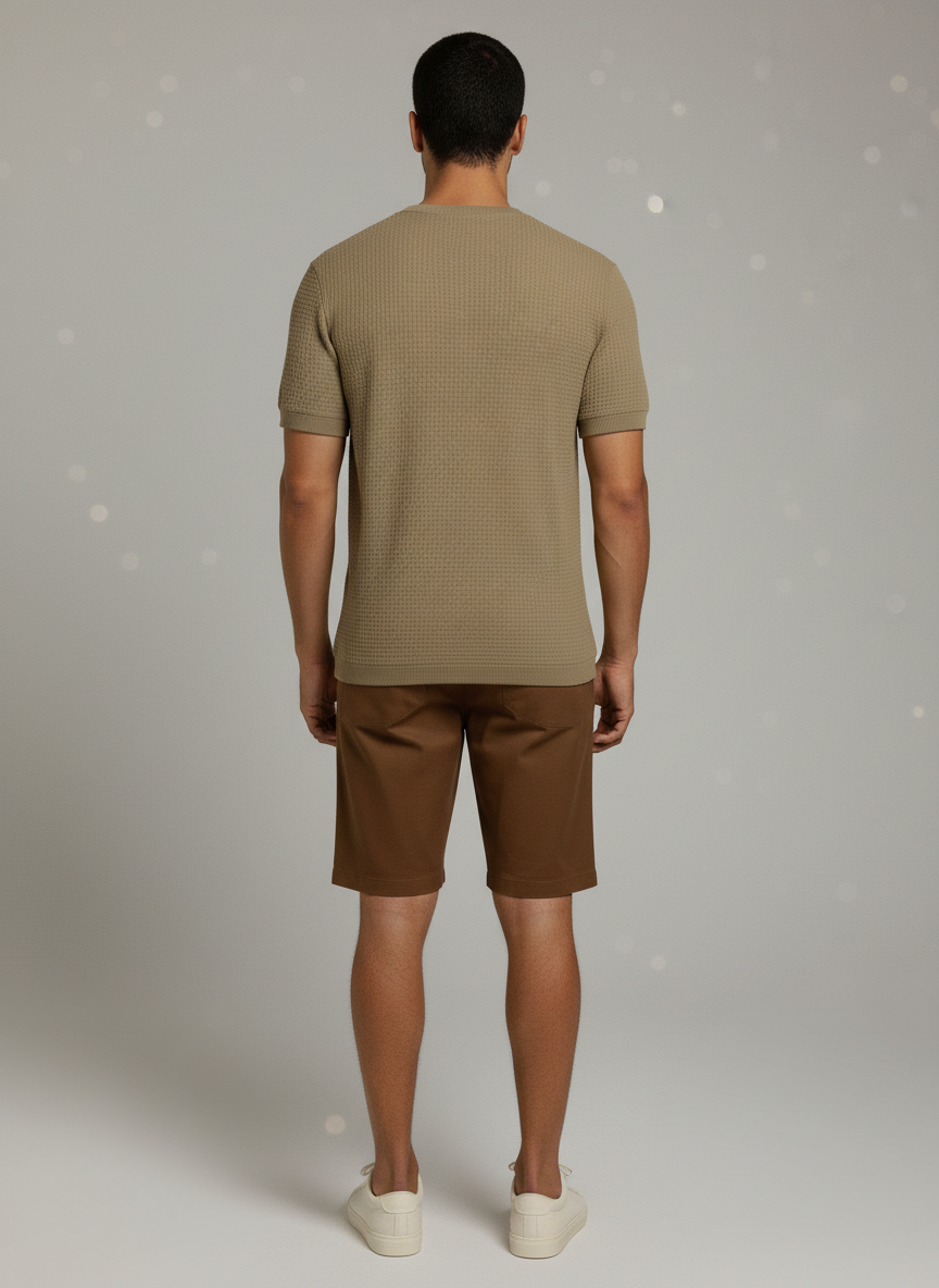 Men's Crew Neck T-Shirt - Lightweight and Breathable