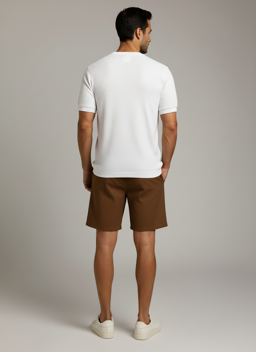 Men's Crew Neck T-Shirt - Lightweight and Breathable