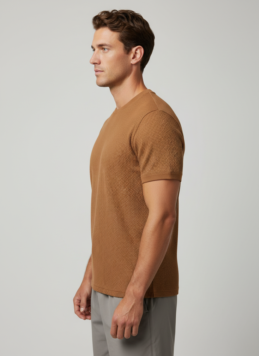 Men's Crew Neck T-Shirt - Lightweight and Breathable