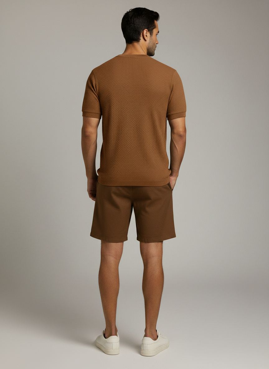 Men's Crew Neck T-Shirt - Lightweight and Breathable