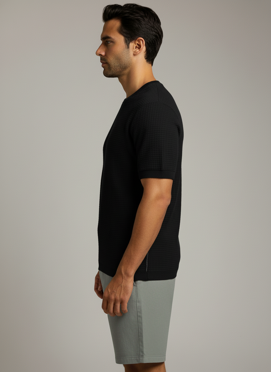 Men's Crew Neck T-Shirt - Lightweight and Breathable