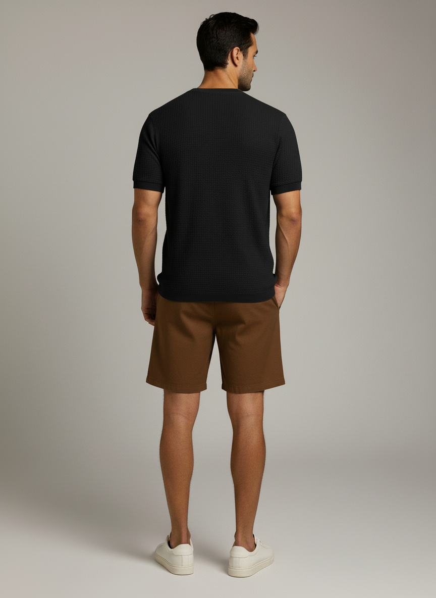 Men's Crew Neck T-Shirt - Lightweight and Breathable