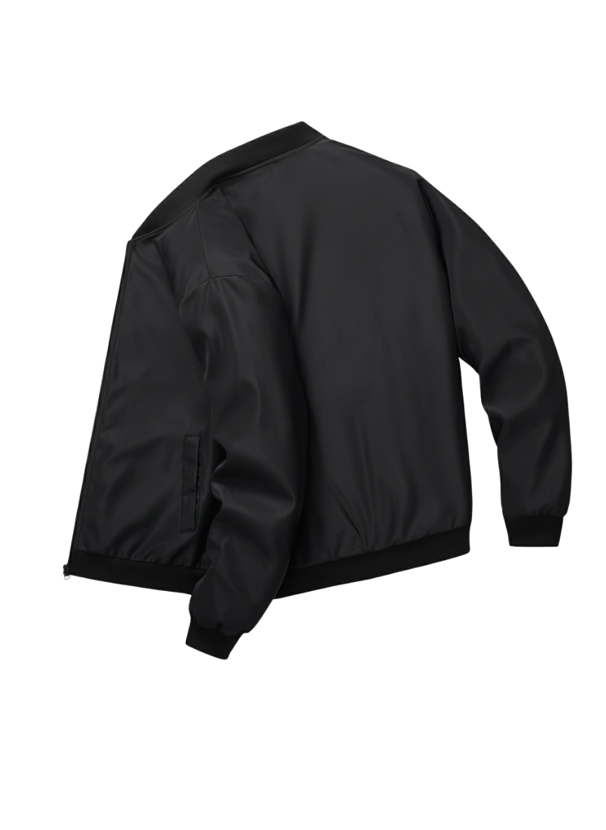 Men's Lightweight Business Casual Jacket with High Collar