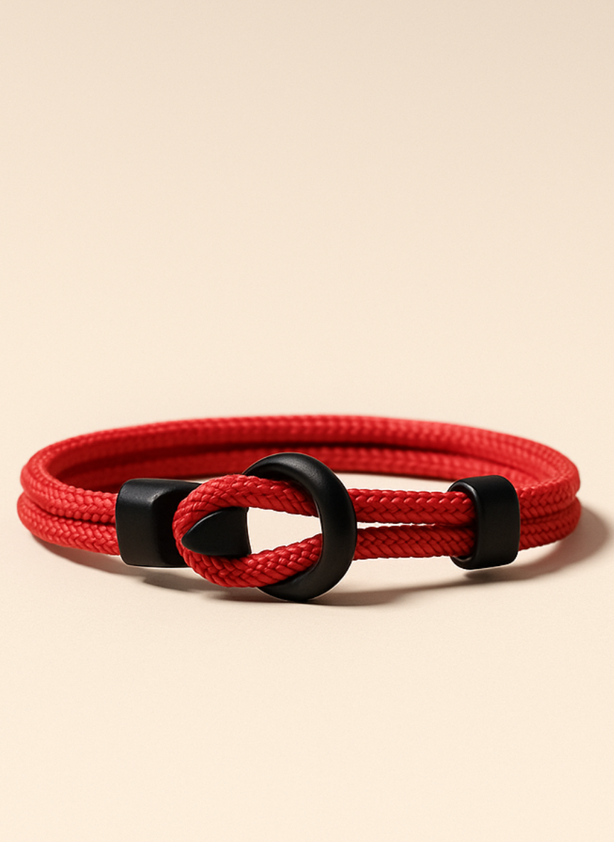 Premium Rope Bracelet for Men - Mature Design and Magnetic Clasp