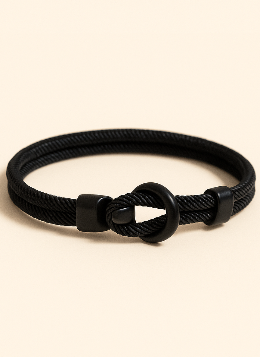 Premium Rope Bracelet for Men - Mature Design and Magnetic Clasp