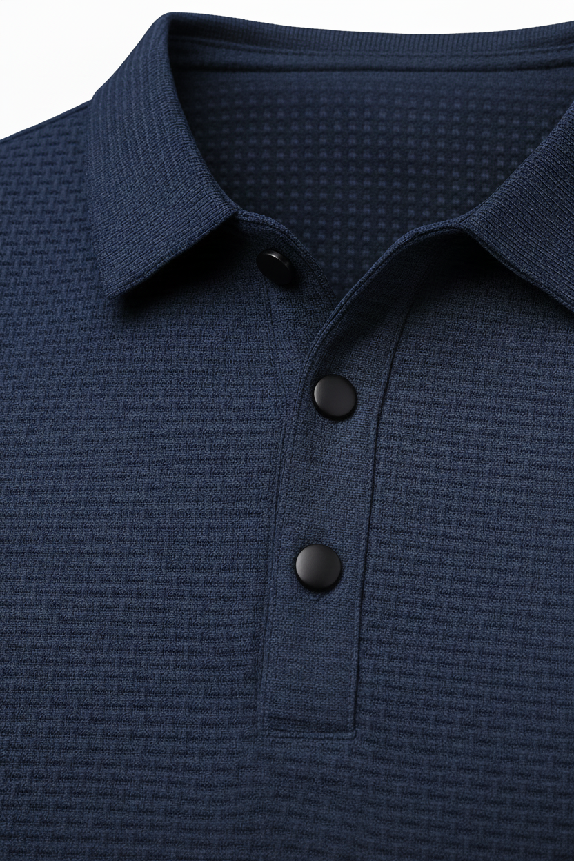 New Men's Business Polo Shirthionable, Breathable & Comfortable Summer Top