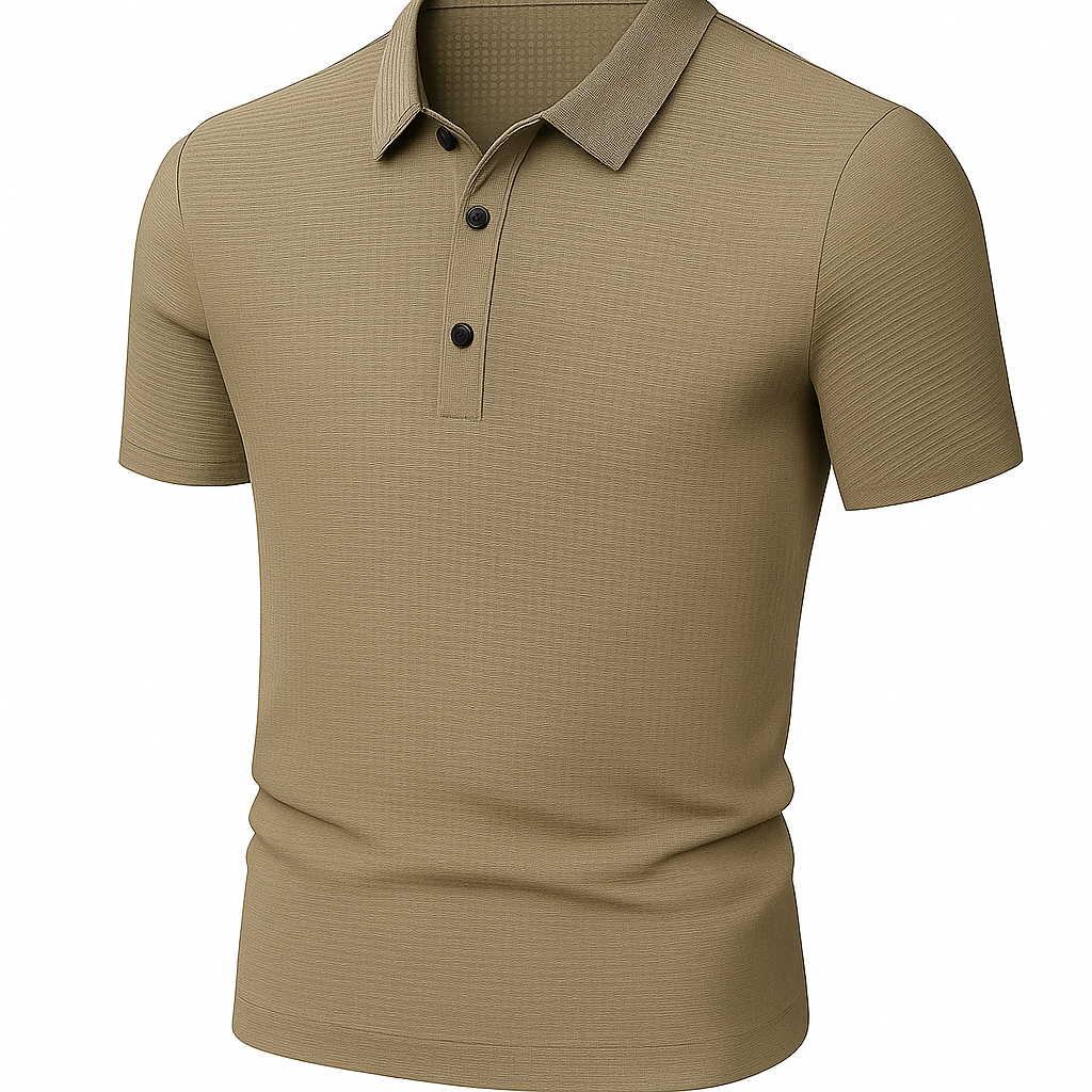 New Men's Business Polo Shirthionable, Breathable & Comfortable Summer Top