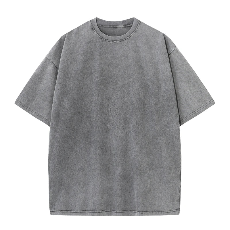 Men's Vintage Washed Heavyweight Cotton T-Shirt