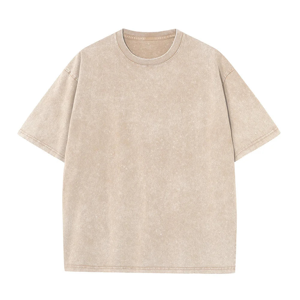 Men's Vintage Washed Heavyweight Cotton T-Shirt