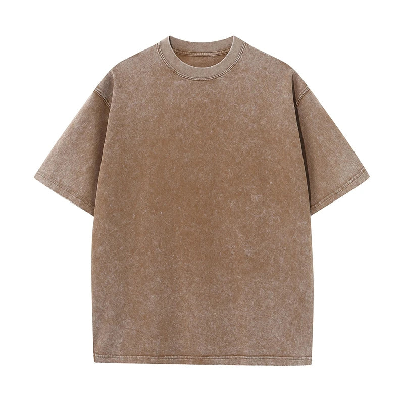 Men's Vintage Washed Heavyweight Cotton T-Shirt