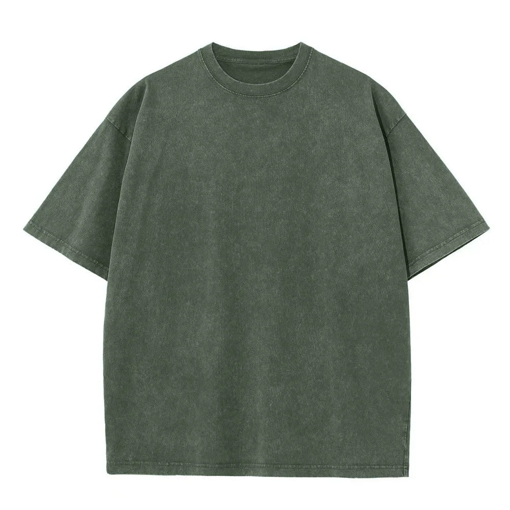 Men's Vintage Washed Heavyweight Cotton T-Shirt