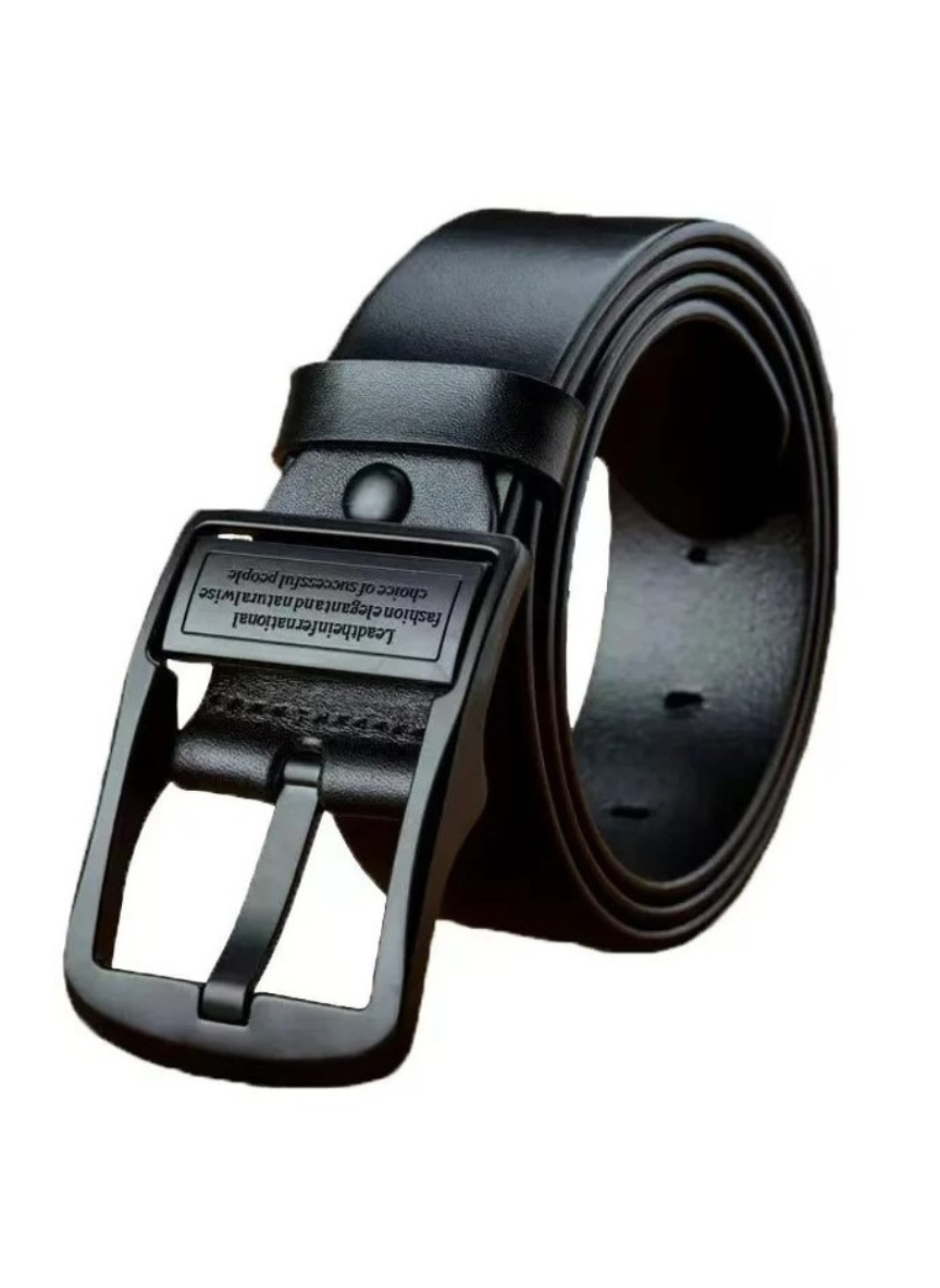 Men's Genuine Leather Belt - Luxury Pin Buckle