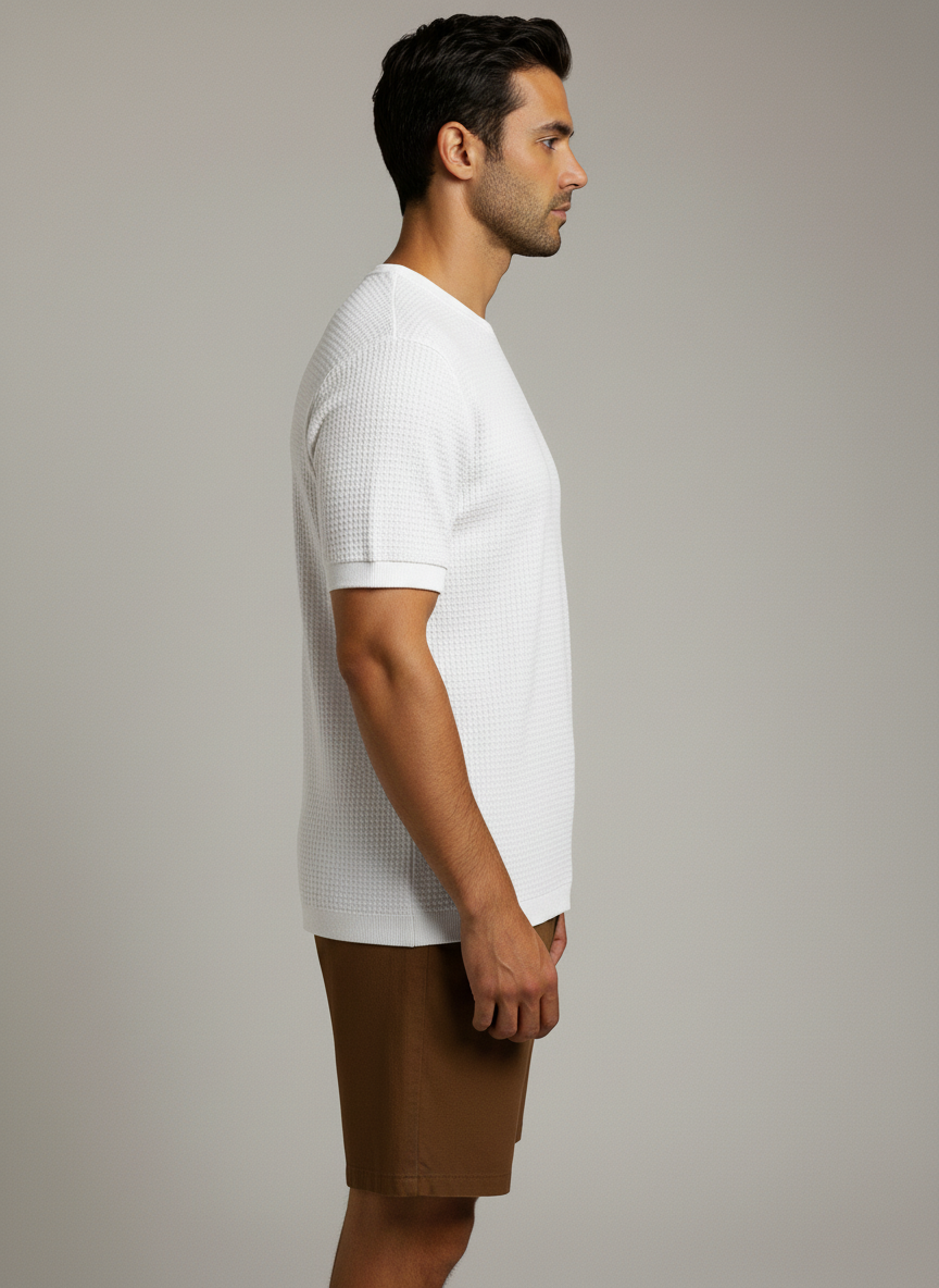 Men's Crew Neck T-Shirt - Lightweight and Breathable