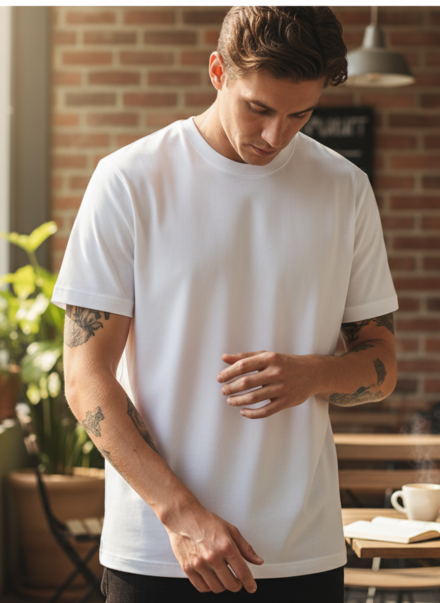 Basic Oversized Unisex T-Shirt - Versatile Solid Colors